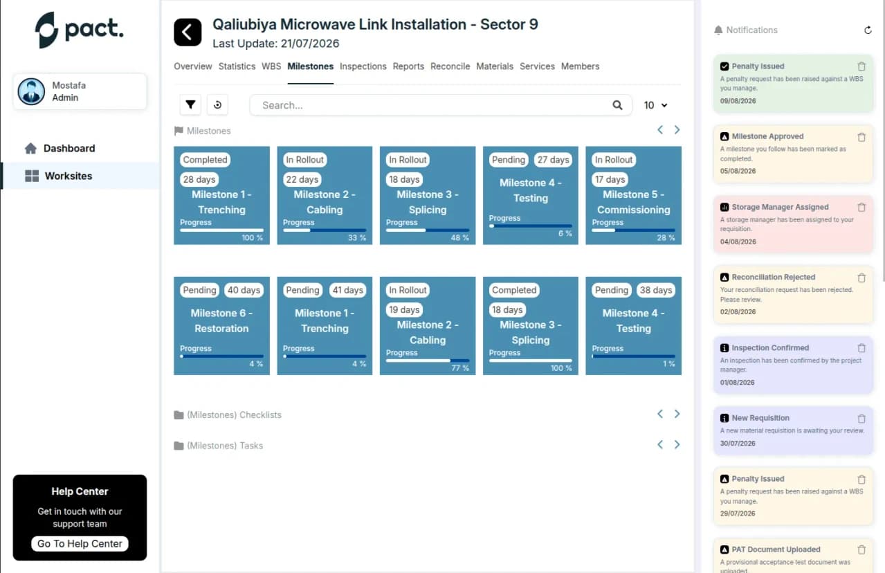 منصة إدارة مشاريع الهندسة screenshot 6