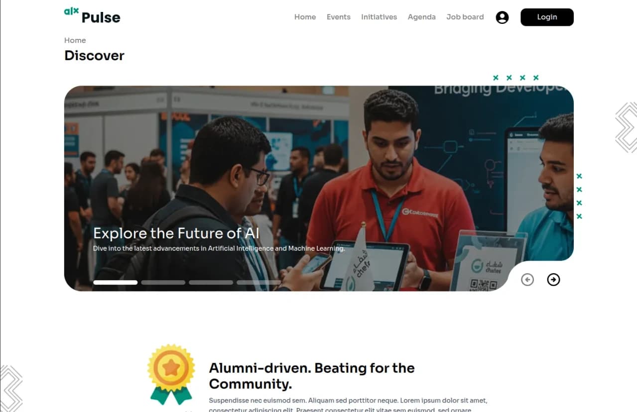 ALX Pulse Public Site screenshot 1