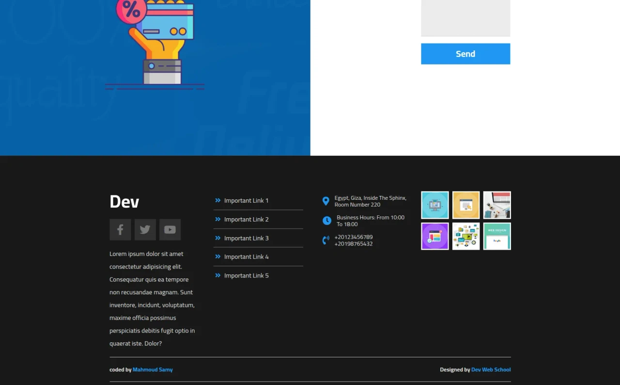 معرض أعمال لخدمات التطوير screenshot 14