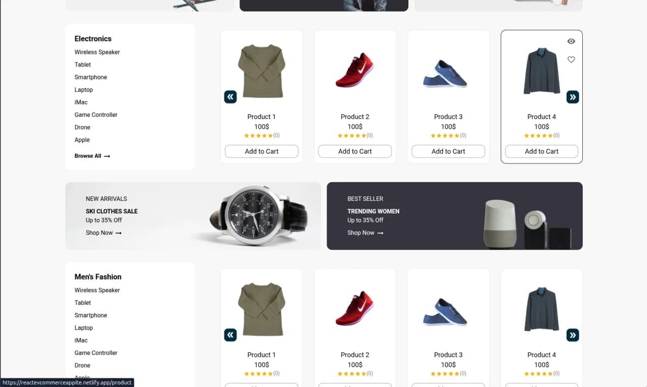 E-commerce Platform screenshot 3