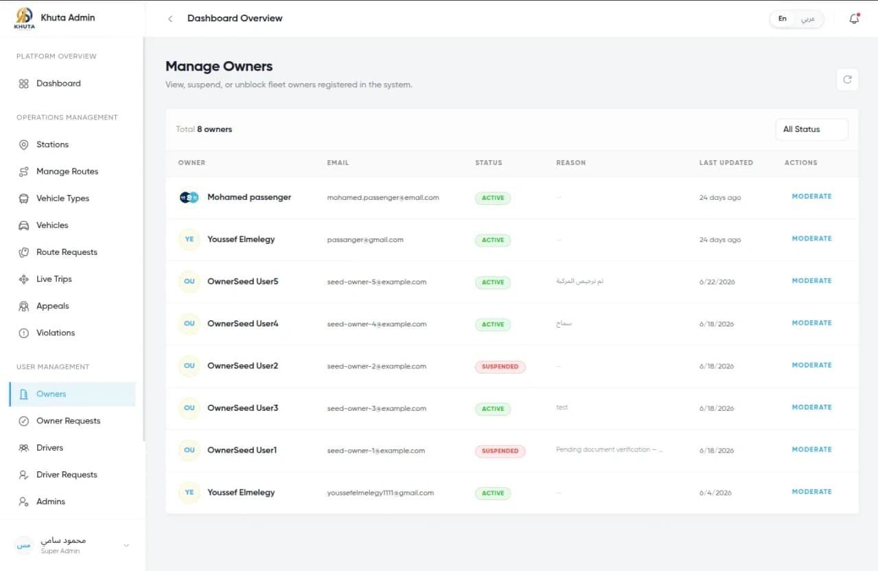 Khuta: Admin Control Center screenshot 10